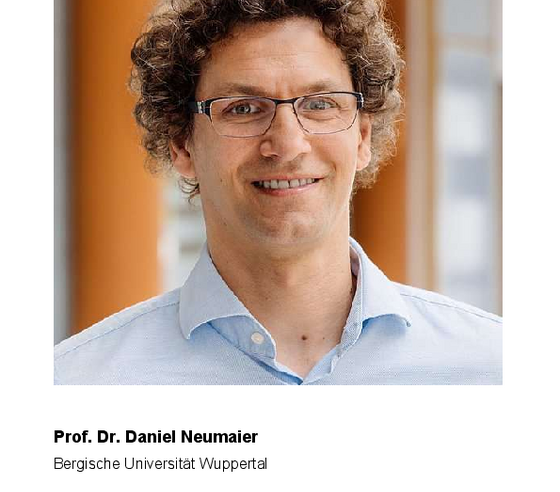 Prof. Dr. Daniel Neumaier, Bergische Universität Wuppertal