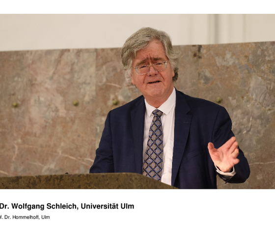 Prof. Dr. Wolfgang Schleich, Universität Ulm, Foto: Prof. Dr. Hommelhoff, Ulm